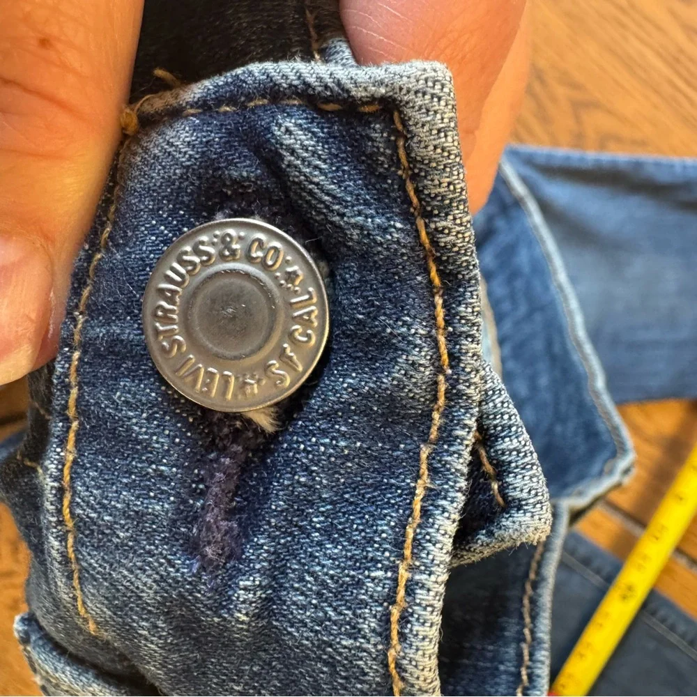 Levi's Dark‎ Blue Straight Jeans vintage Premium 511